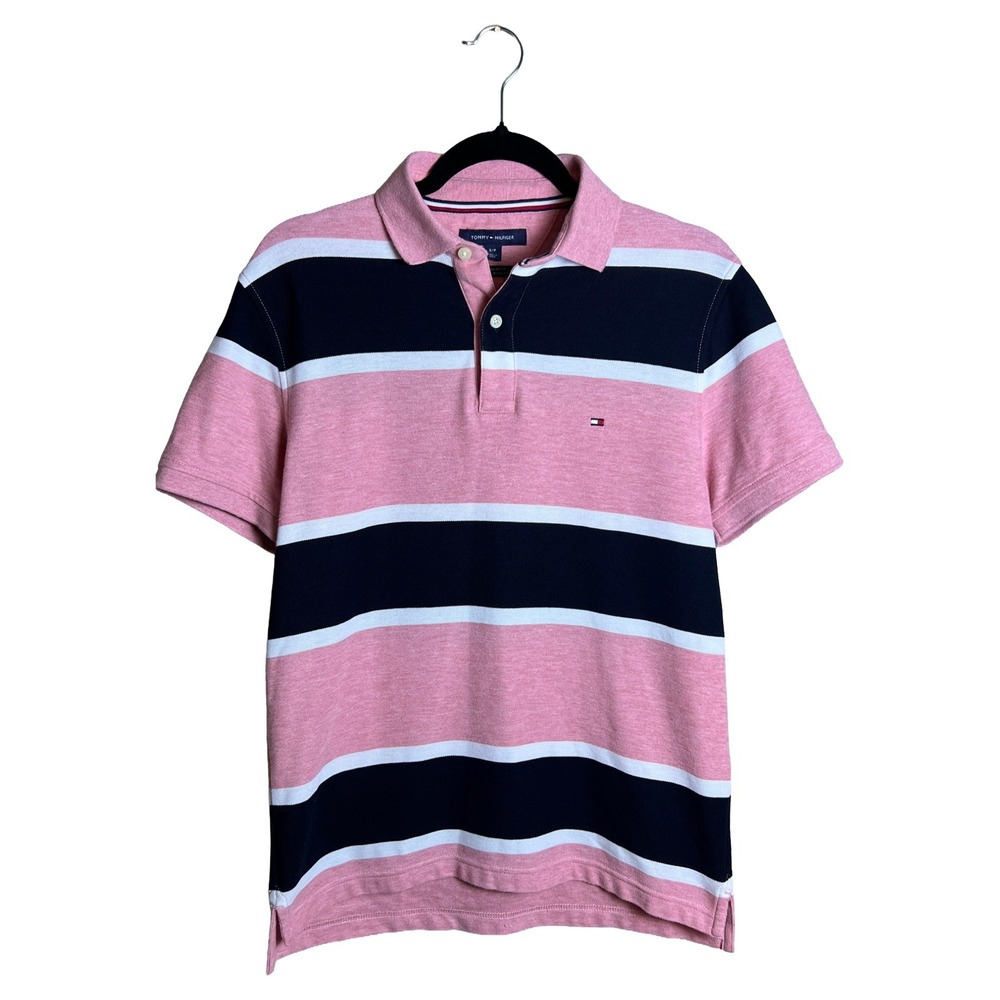 Tommy Hilfiger Polo Shirt 2010s Men's Size S‎ Preppy Blokecore Striped S